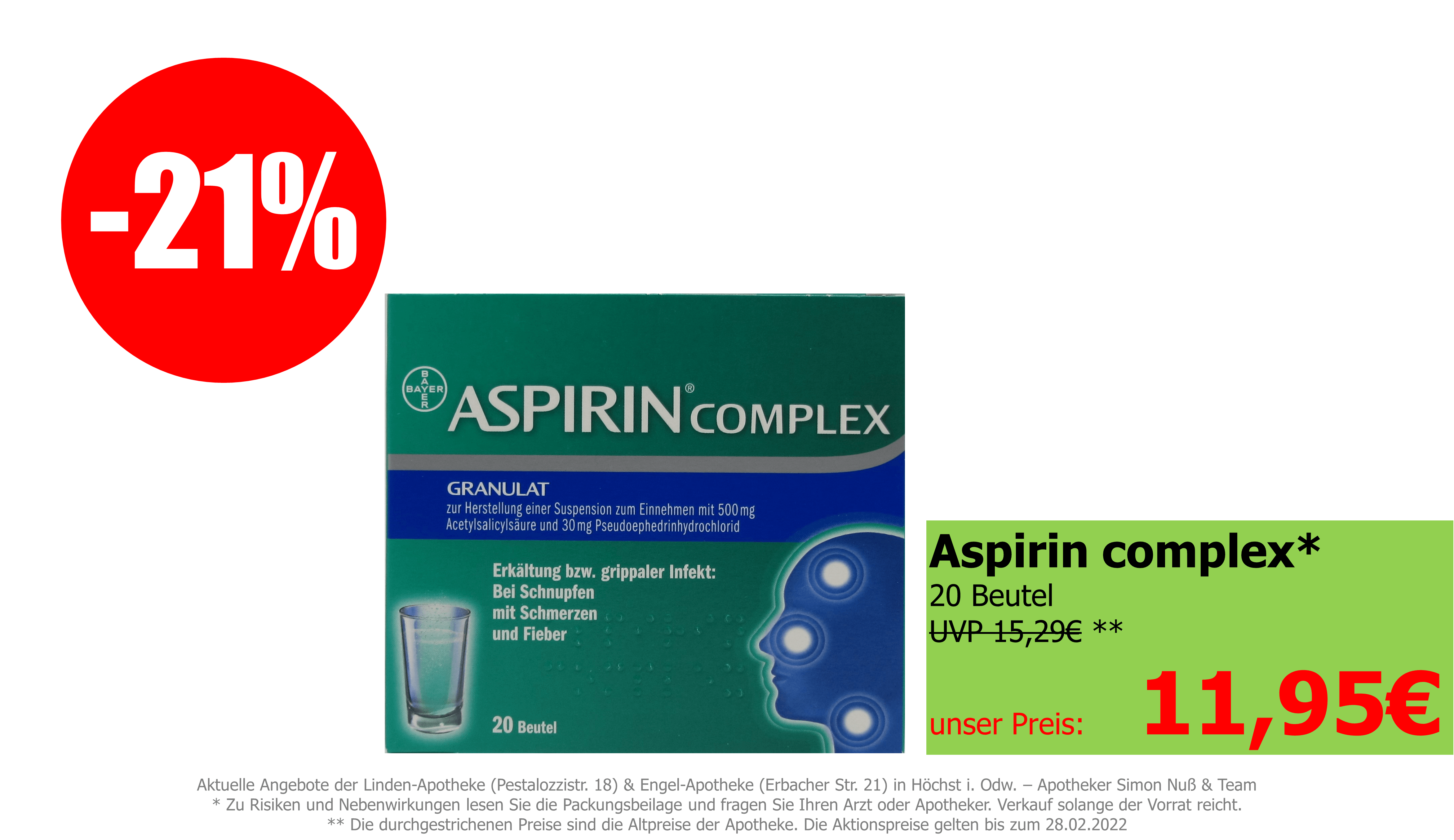 Aspirin complex
